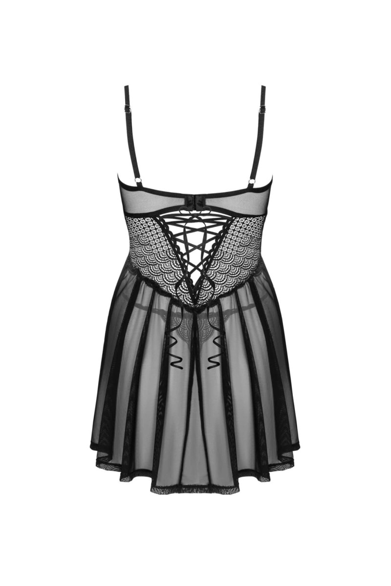 Chemeris Babydoll z regulowanym wiązaniem