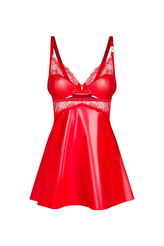 Koszulka nocna Aliosa z regulowanymi ramiączkami Koszulka i stringi Aliosa z...