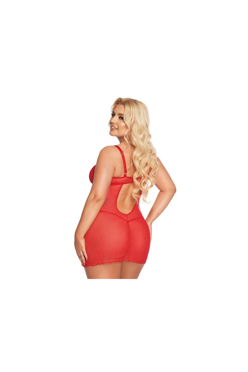 Aldona BABYDOLL czerwone
