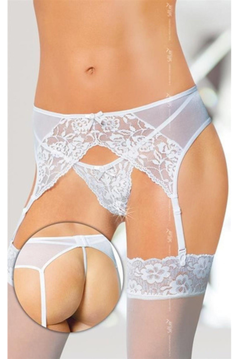 Garterbelt 3317 - white S/M