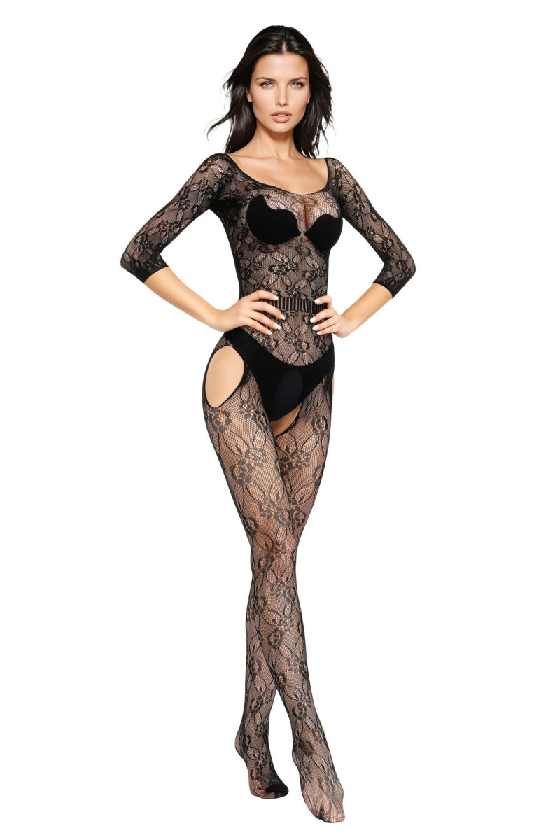 Bodystocking, Koronkowy bodystocking z...